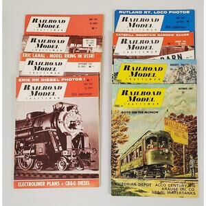 Vintage 1962–1967 RMC Magazine Lot of 8 – Logging, Diesels, Bridges